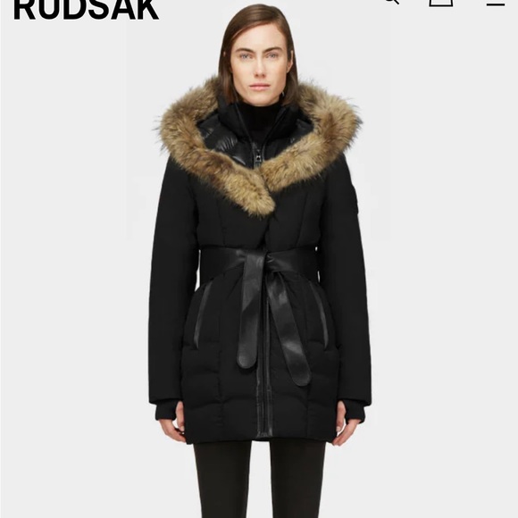 Rudsak iconic down winter parka (-25 C), fits as size small - Picture 1 of 11